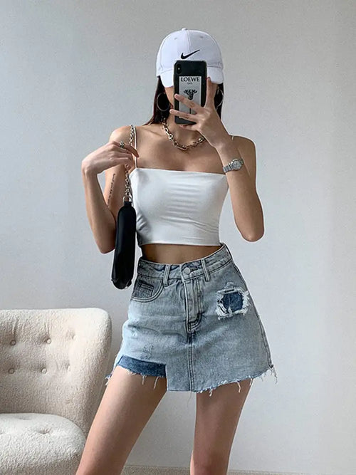 007 Denim Skirt